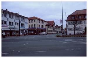 Blick von der Hofgasse nach Sden