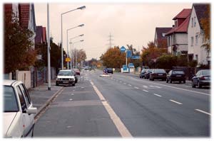 Blick auf das Nordende von Arheilgen