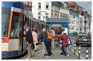 Fahrtrichtung Norden: Provisorisch verbreitert